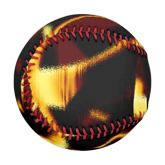 Gelb verbrannte Streifen sehen terisch oder fehler Baseball (Vorderseite Links)