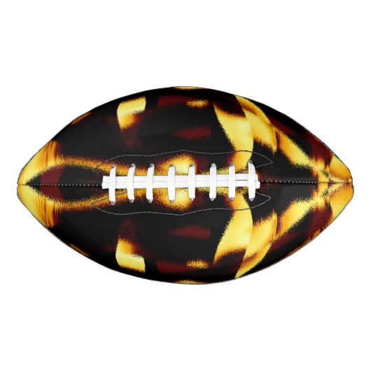 Gelb verbrannte Streifen sehen terisch oder fehler Football (Vorderseite)