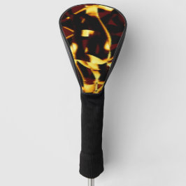 Gelb verbrannte Streifen sehen terisch oder fehler Golf Headcover