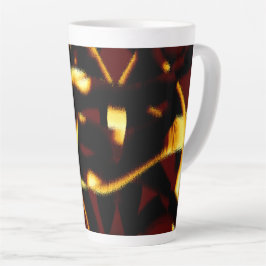 Gelb verbrannte Streifen sehen terisch oder fehler Milchtasse