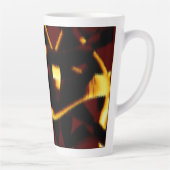 Gelb verbrannte Streifen sehen terisch oder fehler Milchtasse (Rechts)