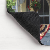 Gelb Viktorianisch mit Bunting - Martha's Vineyard Mousepad (Ecke)