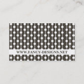 Gelb Visitenkarte (Rückseite)