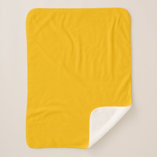 Gelb (Vollfarbe) Sherpadecke (Vorderseite)