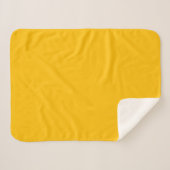 Gelb (Vollfarbe) Sherpadecke (Vorderseite (Horizontal))