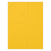 Gelb (Vollfarbe) Tischdecke (Vorderseite)