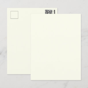 Gelb Weich Blass Weiß Pastell Einheitliche Farbe Postkarte