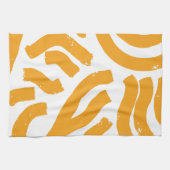 Gelb & Weiß Küchentuch (Horizontal)