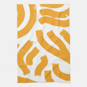 Gelb & Weiß Küchentuch (Vertikal)