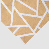 Gelb-Weiß-Mosaikmuster Seidenpapier (Ausschnitt)