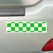 Gelb-Weiß-Muster Autoaufkleber (Auf Auto)