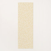 Gelb weiß | Muster für Linoldruckstars Yogamatte (Rückseite)