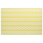 Gelb-weiße Chevron-Zickzack-Musterdesign Stoff (Fat Quarter (45,7 x 55,9 cm))