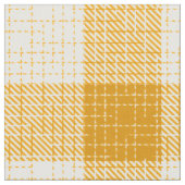 Gelb-weiße karierte Plaid-Design Stoff (Nahaufnahme)
