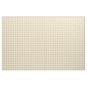 Gelb-weißer Büffel-Karo Stoff (Yard (91,4 cm))
