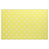 Gelb-weißes Tupfenmuster Stoff (Fat Quarter (45,7 x 55,9 cm))