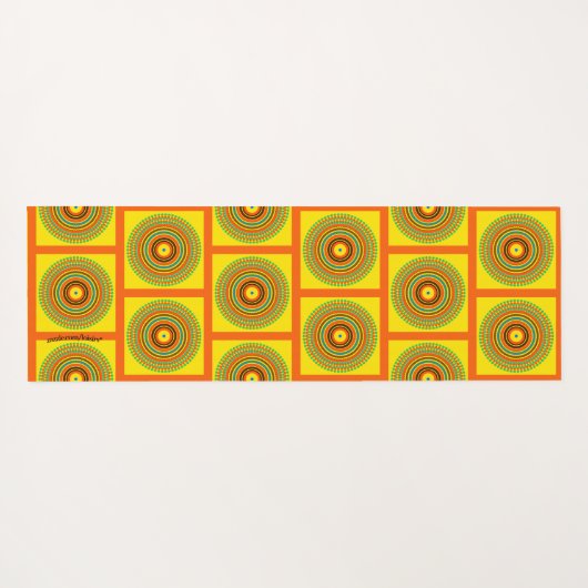 gelb yogamatte (Rückseite (Horizontal))