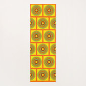 gelb yogamatte (Rückseite)