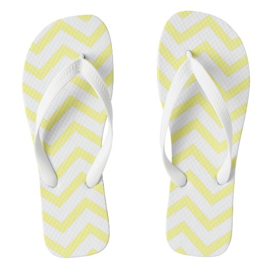 Gelb Zickzack Badesandalen (Fußbett)