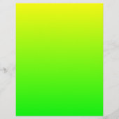 Gelb zu Limette Flyer (Hinten)