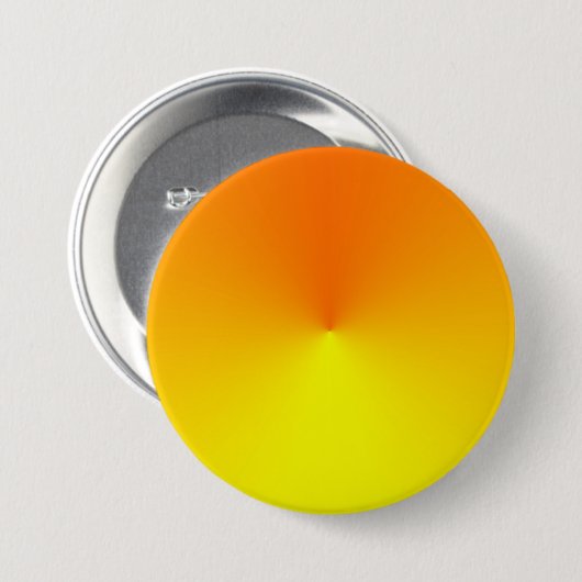 Gelb zur orange Steigung - kundengebundene Button (Vorne & Hinten)