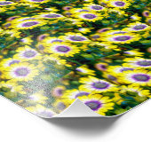 Gelbafrikanisches Halbbild Fotodruck (Ecke)