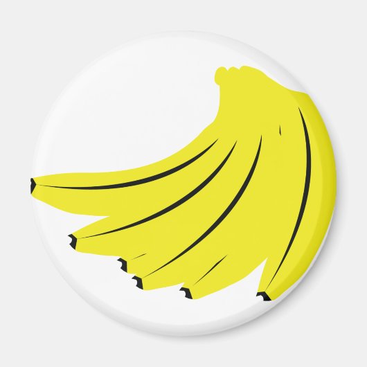 Gelbbananen Magnet (Vorne)