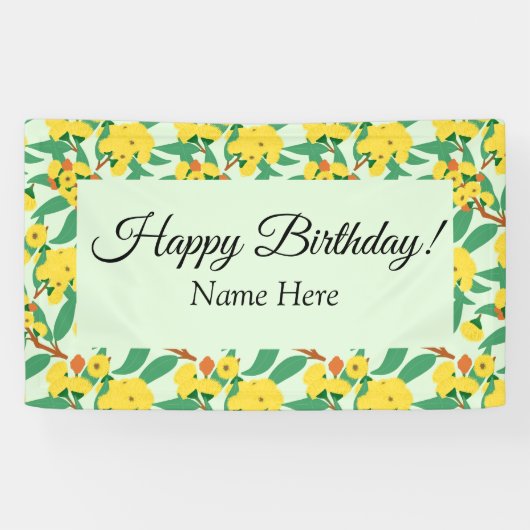 Gelbbaum-Blume Banner (Horizontal)