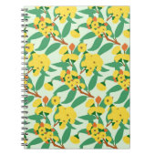 Gelbbaum-Blume Notizblock (Vorderseite)