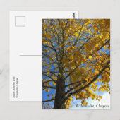 Gelbbaum Postkarte (Vorne/Hinten)