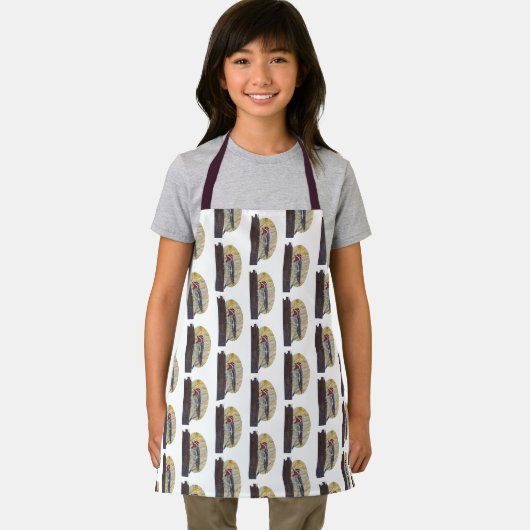 Gelbbbändiger Sapsucker Schürze (Insitu)