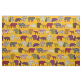 Gelbbbärenwolf-Geo-Party Stoff (Fat Quarter (45,7 x 55,9 cm))