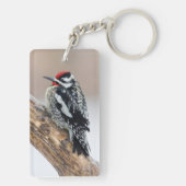 Gelbbbauchmännchen Schlüsselanhänger (Rückseite)