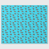 Gelbbbauchweasels Geschenkpapier (Flach)