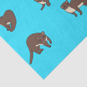 Gelbbbauchweasels Seidenpapier (Detail)