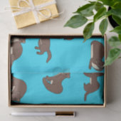 Gelbbbauchweasels Seidenpapier (Geschenk)