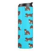 Gelbbbauchweasels Thermosbecher (Nach links gedreht)