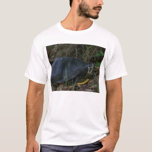 Gelbbbelag-SchildkrötenShirt T-Shirt (Vorderseite)