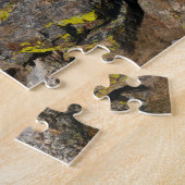 Gelbbbellische Marmot-Gazing in den Rocky Mountain Puzzle (Seite)