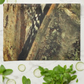 Gelbbblasser Sapsucker Küchentuch (Gefaltet)