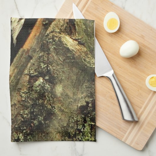 Gelbbblasser Sapsucker Küchentuch (Viertel Falte)