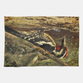 Gelbbblasser Sapsucker Küchentuch (Horizontal)