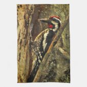 Gelbbblasser Sapsucker Küchentuch (Vertikal)