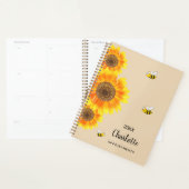 Gelbbeige Bienenblumen Planer (Anzeige)