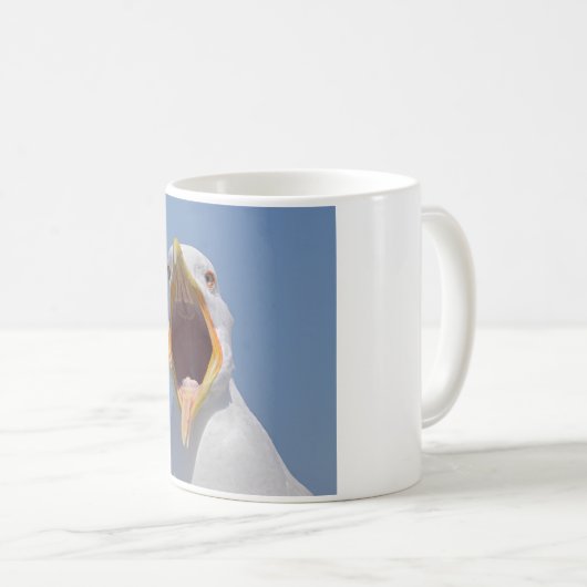 Gelbbeinmöwe Kaffeetasse (VorderseiteRechts)