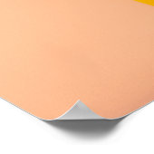 Gelbberberischer Torbogen –  Poster (Ecke)