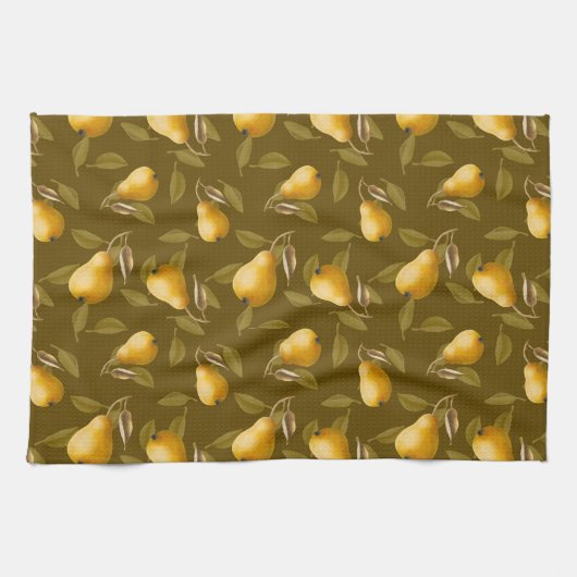 Gelbbirnen Geschirrtuch (Horizontal)