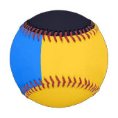 Gelbblau Baseball (Rückseite)