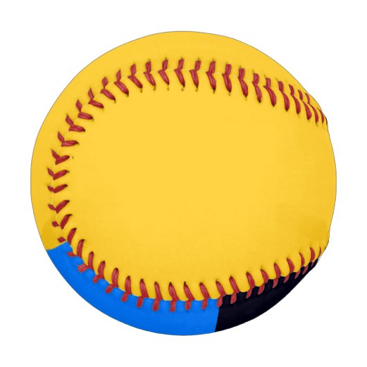 Gelbblau Baseball (Vorderseite Links)