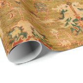 Gelbblau  geschenkpapier (Rolleneckpunkt)